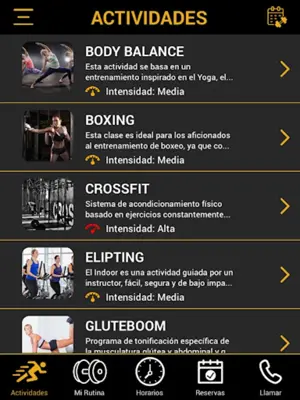 Cuore Fitness android App screenshot 2