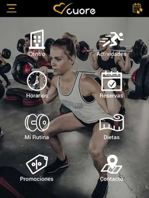 Cuore Fitness android App screenshot 3