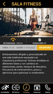 Cuore Fitness android App screenshot 5